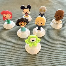 Disney 100th Anniversary McDonalds Happy Meal Toys Lot Star Wars Mermaid Pixar