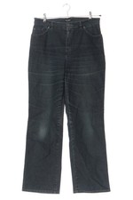 ASCARI Straight-Leg Jeans Damen Jeans Gr. DE 42 graublau Jeans-Optik