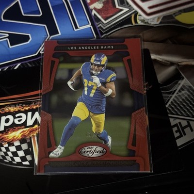 2025 Panini Certified #59 Puka Nacua Mirror Red #/99