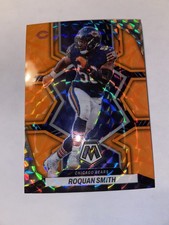 Roquan Smith 2022 Panini Mosaic Reactive Orange Prizm Refractor Chicago Bears