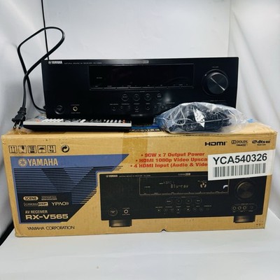 Yamaha RX-V565 7.1 Channel A/V HDMI Stereo Receiver In Original Box