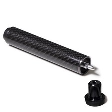 Carbon Fiber Billiard Pool Cue Extension with Bumper for Predator Pool Cues ...