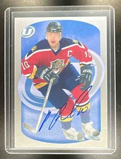 2002 Be a Player Ultimate Auto SP Pavel bure