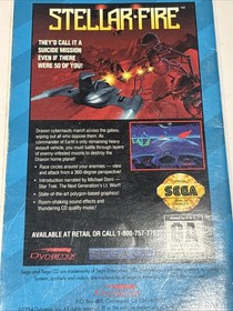 Rise of the Dragon Disc (SEGA CD) w/ Manual+Reg Card