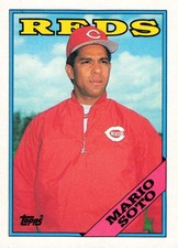 Mario Soto 1988 Topps #666 Cincinnati Reds