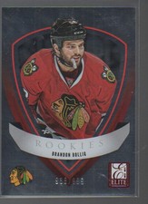 BRANDON BOLLIG 2012-13 ELITE ROOKIES INSERT #33