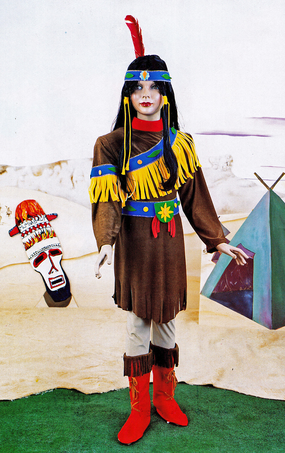 Disfraz De Carnaval Niña Pegasus Indiana Talla 8/11 Años