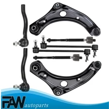 8x Control Arm Ball Joint Suspension Kits Tie Rod End Sway Bar Fits Nissan Micra