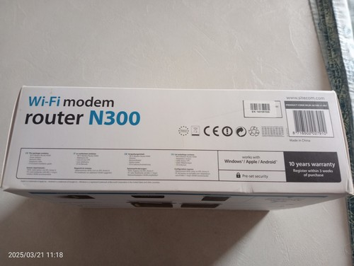 Wi-Fi Modem Router - DLNA Server - Foto 2 di 7