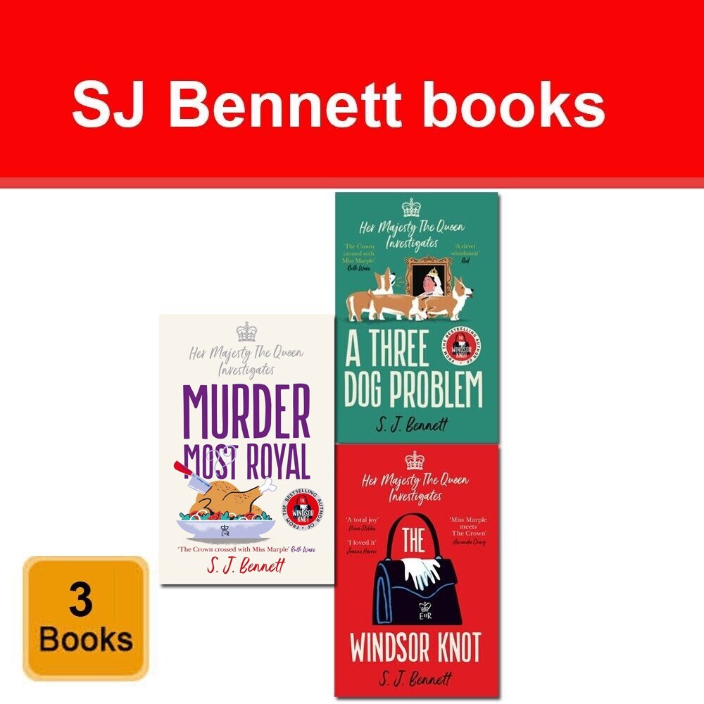 Her Majesty the Queen Investigates Series 3 Books Collection Set by SJ Bennett