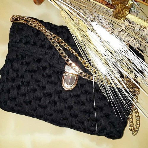 ❤️ Eleganti Borse all'Uncinetto Crochet * TaniaBagsNewStyle * scegli la  tua! ❤️ | eBay