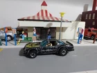 Vintage 1977 Hot Wheels Hot Bird Trans Am Firebird Bandit Hong Kong BW HK bl
