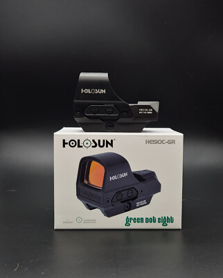 HOLOSUN HE510C-GR Open Reflex Sight - Green Reticle