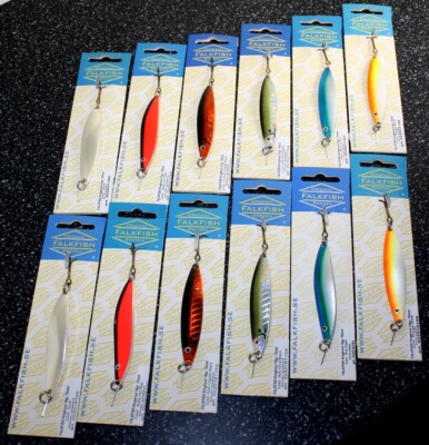 Falkfish Kingtrout Meerforelle Lachs Meerforellenblinker Blinker 75mm 18g 21g