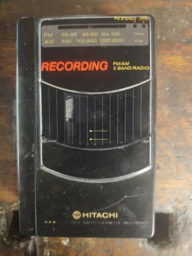 Reproductores de casete personal Hitachi