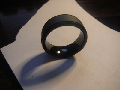 Men's FG Tungsten Carbide TC850 NO. 8.061.033 Wedding Band Size 8