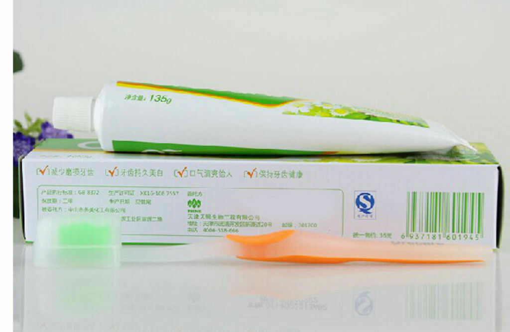 135g TIENS Orecare Chinese herbal toothpaste NEW product spearmint mint