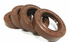 Select Size ID 16 - 20mm TC Double Lip KFM Oil Shaft Seal with Spring