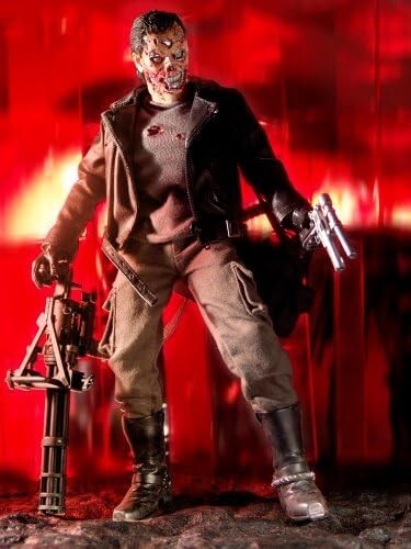 Hot Toys Terminator 1 Deluxe 12inch Battle Damaged T-800 Action