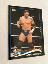 Wade Barrett Stuart Bennett 2014 topps black parallel wrestling card see scans