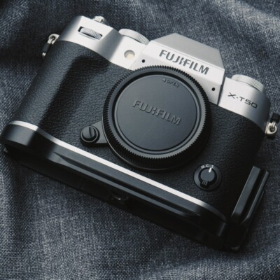 Camera Hand Grip Handle Aluminum Base Quick L Board For Fuji