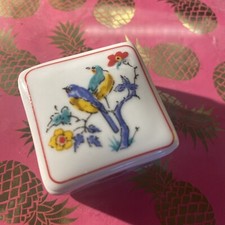 Delprado porcelain trinket box