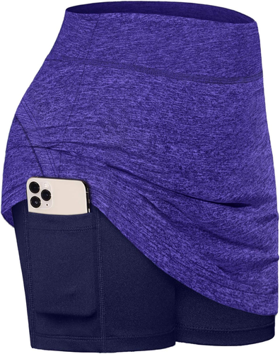 Tennis Skirts for Women with Pockets High Waisted Athletic Golf Skorts Skirts