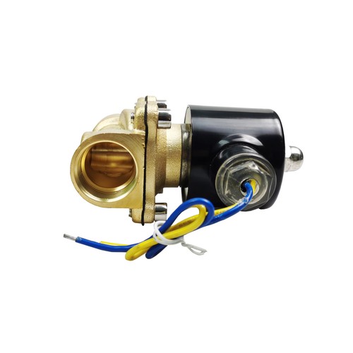 Válvula solenoide eléctrica HFS(R) 12V CC 3/4" agua aire gas, combustibles N/C - latón - Imagen 6 de 7