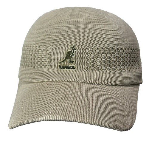 Vintage Kangol Riviera Ventair Snipe Beige Hat Made in England Tan Safari Large‎ Vintage 90s KANGOL Bareta Ventair Cap Tan Hat Beige Newsboy  main image 4