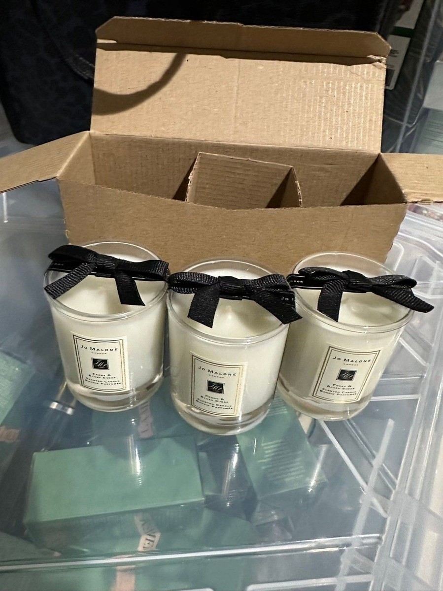 Jo Malone Peony &Blush Suede candle travel size inches UK