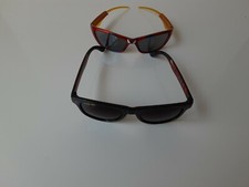 2 Pair of Boy's Sunglasses: Spiderman Marvel - Red and Black