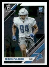 2019 Donruss Optic #144 Travis Fulgham Rookie Detroit Lions