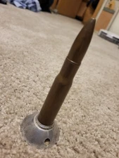 50 caliber bullet Lighter Antique As-is