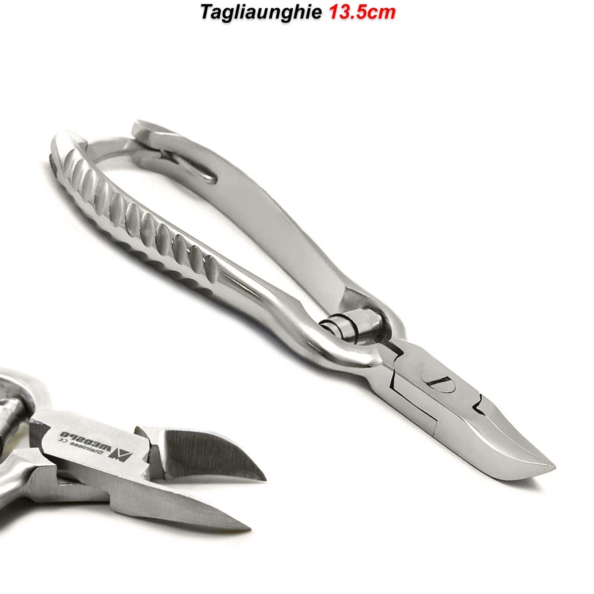 Tagliaunghie Uomo Professionale Nuovo Stile In Acciaio Inox Nail Clipper Taglia Unghie Per Mani Per Mantenere Le Unghie Impeccabilmente Curate - Foto 10