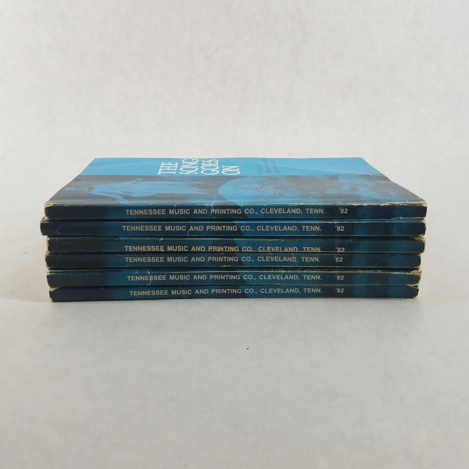 The Song Goes On - Lot of 6 Christian Songbooks, Conner B Hall, 1981 - Image 3 of 4