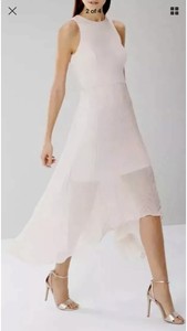 coast ruby pleated midi dress