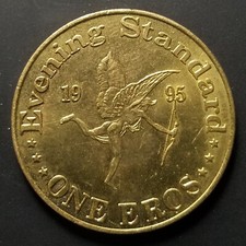 1995 UK Evening Standard / One Eros / Complimentary Token