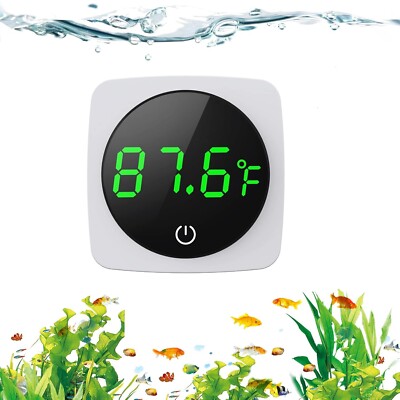 Termómetro para pecera termómetro LED para acuario medidor de temperatura.neuvo.