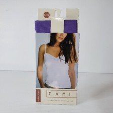 Purple Cami Blue Star Clothing Co Ruched Lace Size L XL Xtra Large Women's Top