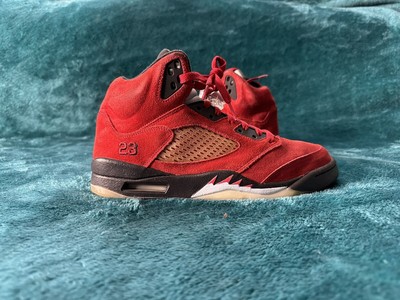 Red Raging Blue 5s Clearance Air Jordan Retro Raging Bull Red