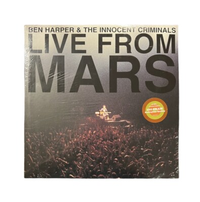 BEN HARPER 4 LP SET LIVE FROM MARS - VINYL ORIGINAL 2001 VIRGIN 180 GRAM SEALED