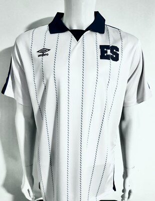 Men's White El Salvador National Team 2024 Fourth SS Jersey - 2XL