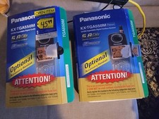 Panasonic KX-TGA550M lot of 2 5.8 GHz Cordless handset phone