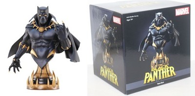 NIB - Black Panther 1/7 Scale Diamond Select Marvel Comics Bust Statue LE #/3000