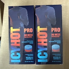 ❄️🔥 Icy Hot PRO Pain Relief Cream – 3 fl oz, 2 Pack, Maximum Strenght