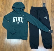 Nike Youth Set Boy's Hoodie PANTS Tracksuit 2pc Size 10/12 M New