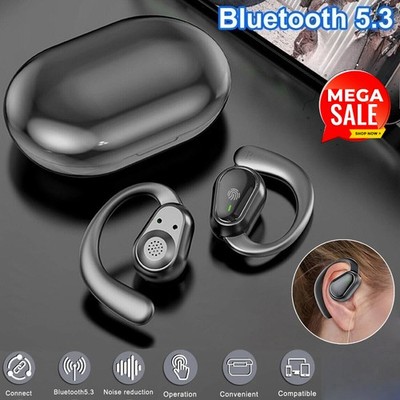 Wireless Bluetooth 5.3 Headset TWS Earphones Earbuds Stereo Headphones Ear Hook