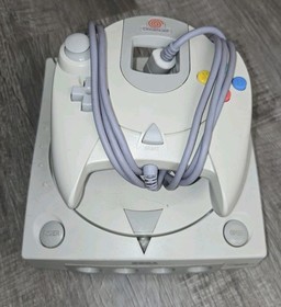 Sega Dreamcast HKT-3020 White Console Only W/Power Cord 