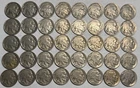 ROLL of 40 full date Indian Head BUFFALO NICKELS. Exact coins shown. #10