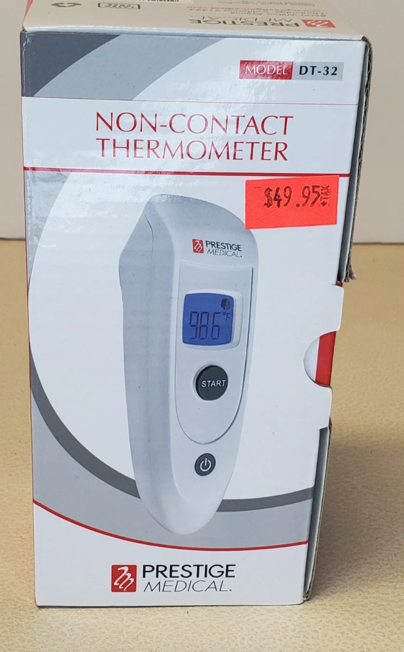 Prestige Medical Non-Contact Infrared Thermometer Model DT-32 New Opened box